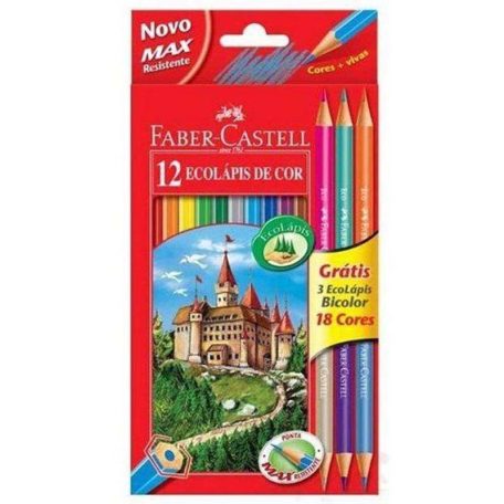 FABER-CASTELL 15 db-os színes ceruza készlet (18 szín) 