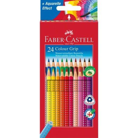 FABER-CASTELL GRIP 2001 24 db-os színes ceruza készlet