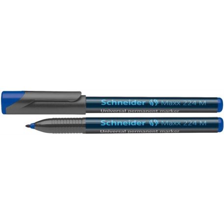 SCHNEIDER "Maxx 224 M" kék színű alkoholos marker / alkoholos filc 