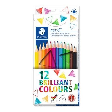 STAEDTLER Ergo Soft 12 db-os színes ceruza készlet 