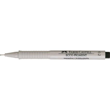 FABER-CASTELL ECCO Pigment rostiron - 0,2 mm (fekete)