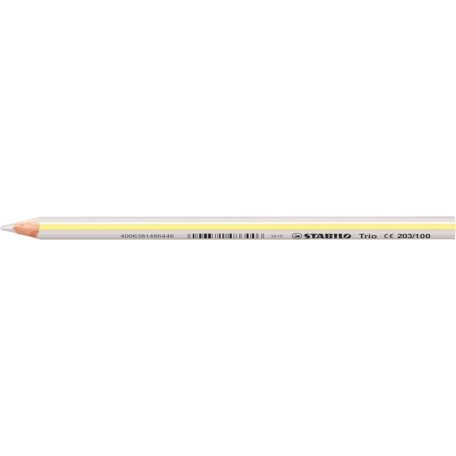 STABILO Trio fehér színű vastag színes ceruza 