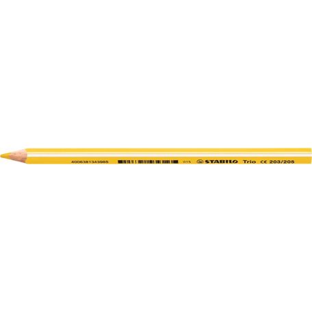 STABILO Trio sárga színű vastag színes ceruza 