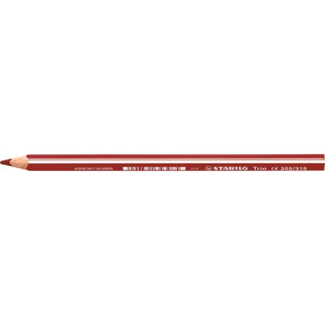 STABILO Trio meggyvörös színű vastag színes ceruza 