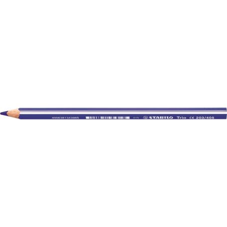 STABILO Trio ultramarin kék színű vastag színes ceruza 
