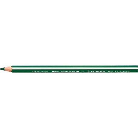 STABILO Trio zöld színű vastag színes ceruza 