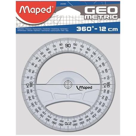 MAPED Geometric 360 fokos szögmérő 