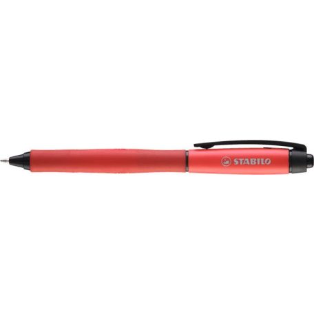 STABILO Palette nyomógombos piros színű zselés toll 