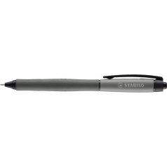 STABILO Palette nyomógombos fekete színű zselés toll 