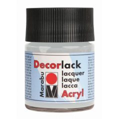   MARABU Decorlack Acryl ezüst színű akrilfesték 15 ml - 782