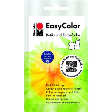 MARABU Easy Color sötétkék batikoló- és kézi textilfesték 25 g - 053