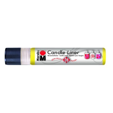 MARABU Candle-liner sárga gyertyadíszítő toll 25 ml - 019  