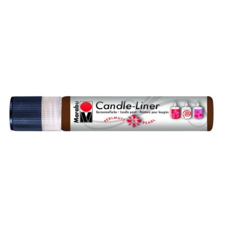 MARABU Candle-liner középbarna gyertyadíszítő toll 25 ml - 040 
