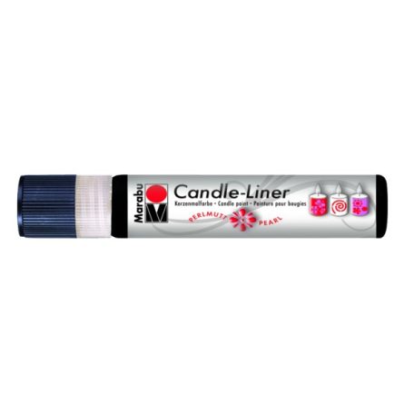 MARABU Candle-liner fekete gyertyadíszítő toll 25 ml - 073