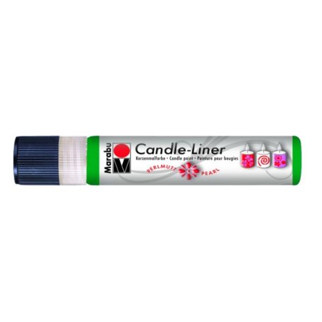 MARABU Candle-liner zöld gyertyadíszítő toll 25 ml - 216 