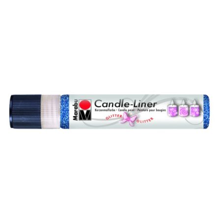 MARABU Candle-liner csillámos átlátszó gyertyadíszítő toll 25 ml - 590