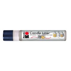   MARABU Candle-liner metál ezüst gyertyadíszítő toll 25 ml - 782