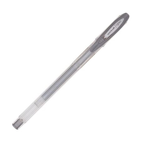 UNI-BALL Signo ezüst metál színű zselés toll 
