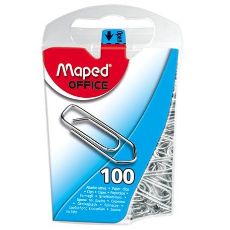 MAPED 100 db fém gem kapocs 