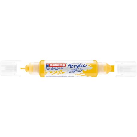 EDDING 5400-905 Akril marker 3D Double liner Sárga (traffic yellow)