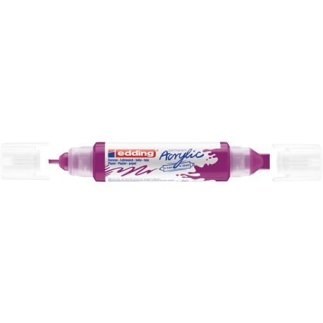 EDDING 5400-910 Akril marker 3D Double liner Piros bogyó (berry)