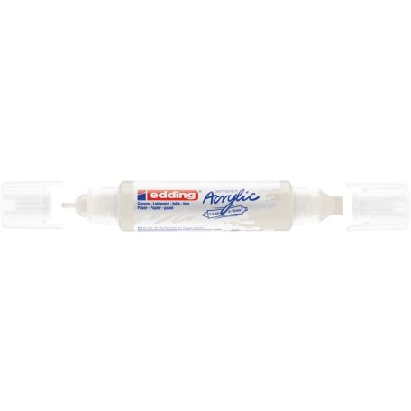 EDDING 5400-922 Akril marker 3D Double liner Fehér (traffic white)