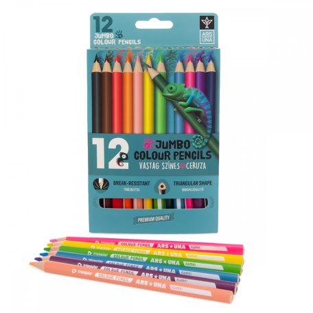 ARS UNA JUMBO 12 db-os színes ceruza készlet 
