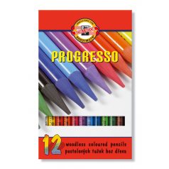KOH-I-NOOR 8756 12 db-os Progresso színes ceruza készlet 