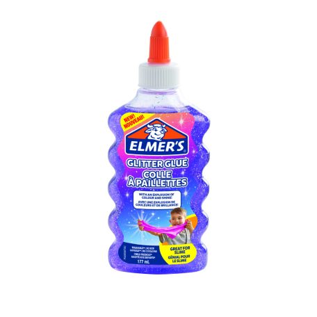 ELMER'S glitteres ragasztó lila 177 ml