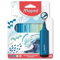 MAPED Fluo Peps Assorted 4 db-os szövegkiemelő készlet 