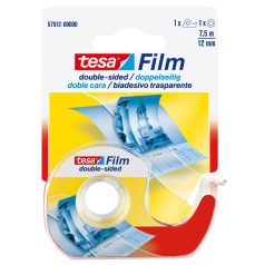   TESA 57912 Film kétoldalú ragasztószalag 7.5m x 12mm + eldobható tépő 