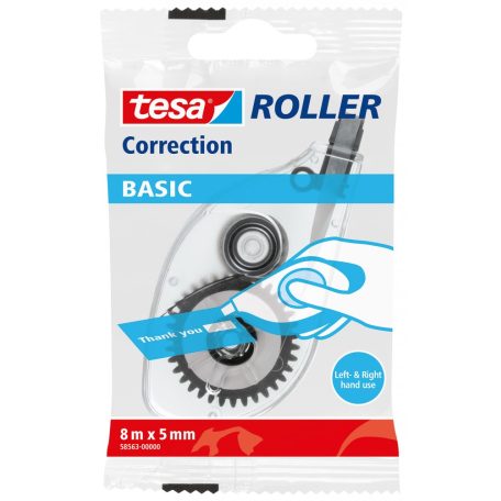 TESA  Basic 58563 hibajavító roller 8 m x 5 mm