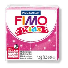   STAEDTLER FIMO Kids rózsaszín glitteres égethető gyurma - 262 - 42 g 