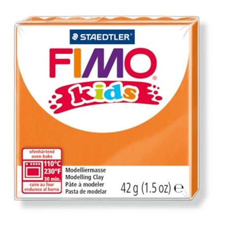 STAEDTLER FIMO Kids narancssárga égethető gyurma - 4 - 42 g 