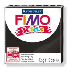 STAEDTLER FIMO Kids fekete égethető gyurma - 9 - 42 g 