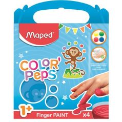 MAPED 4 színű ujjfesték készlet 