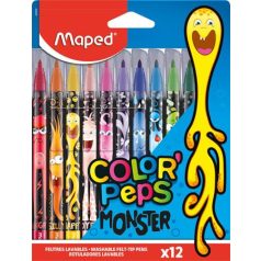 MAPED Color Peps Monster 12 db-os filctoll készlet 