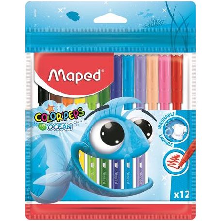 MAPED Color Peps Ocean 12 db-os filctoll készlet 