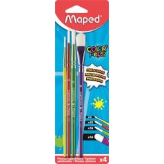 MAPED Color Peps 4 db-os ecsetkészlet (4-10-14-14)