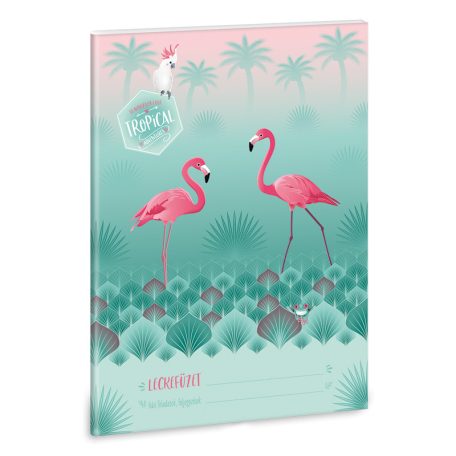 ARS UNA Pink Flamingo leckefüzet A/5