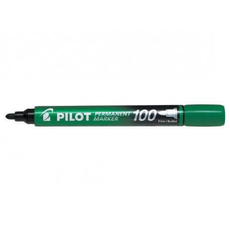 PILOT Permanent marker 100 - alkoholos marker - zöld 