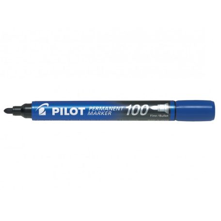 PILOT Permanent marker 100 - alkoholos marker - kék 
