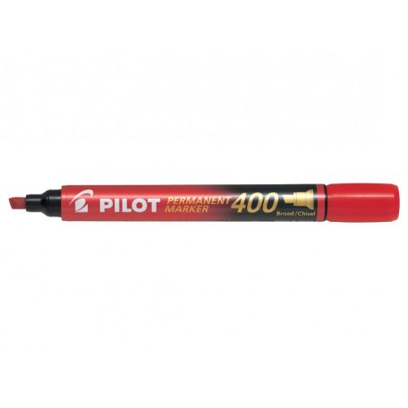 PILOT Permanent marker 400 - alkoholos marker - piros